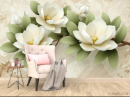 Фотообои 3d лотосы - 4