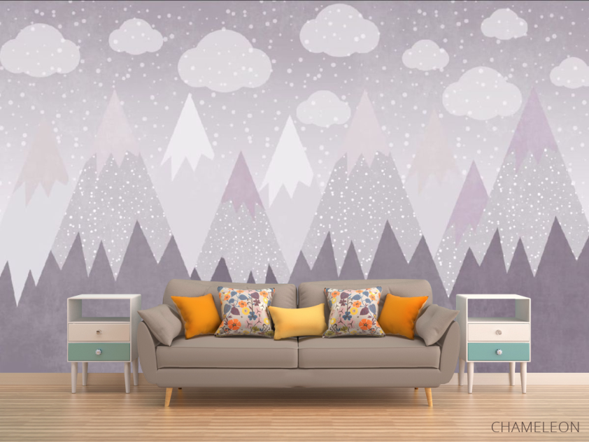 Фотообои горы для детской - 1