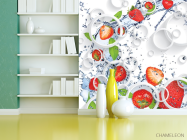 3д фотообои Фрукты - 3