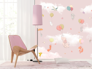 Фотообои Звери на воздушных шарах - 4