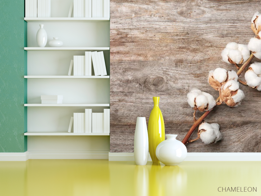 Фотошпалери квітка шовку - 3