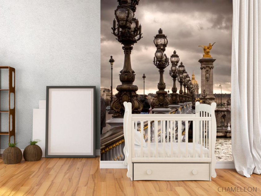 Фотообои Фонари на мосту - 2