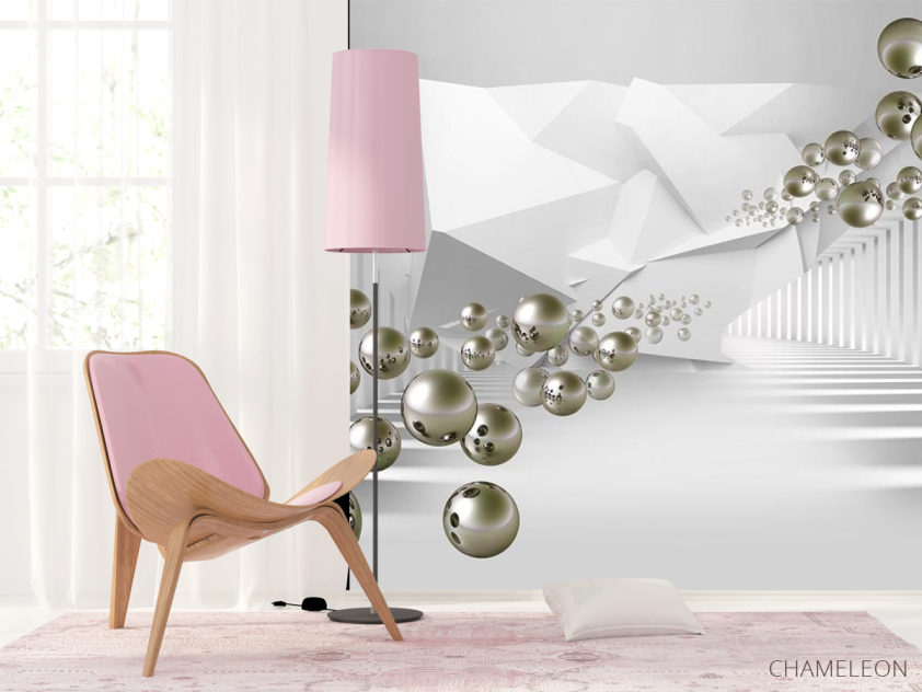 Фотошпалери Стереоскопічні фігури - 4