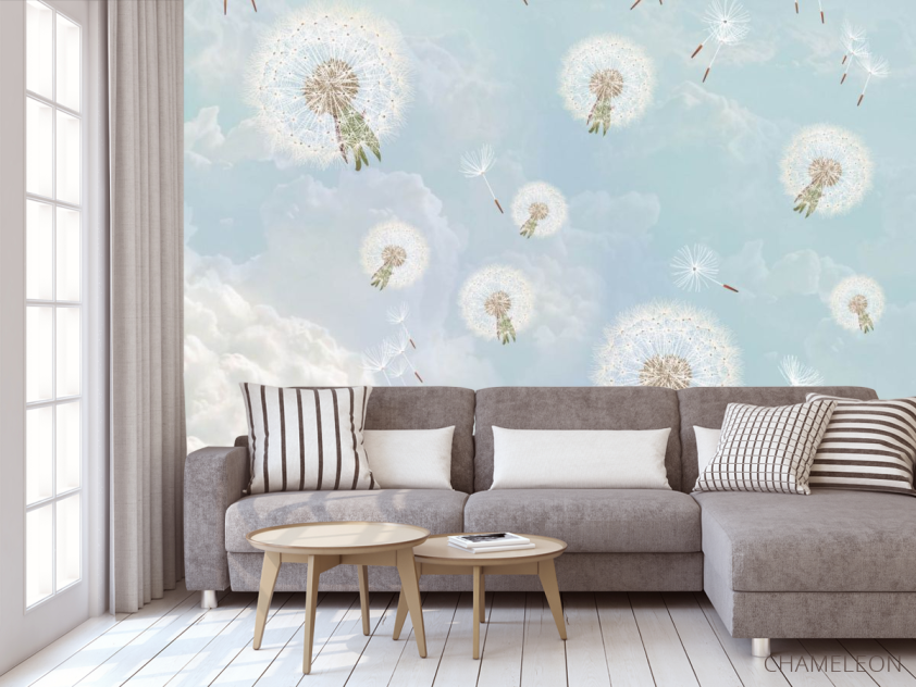 Фотообои Воздушные одуванчики - 3