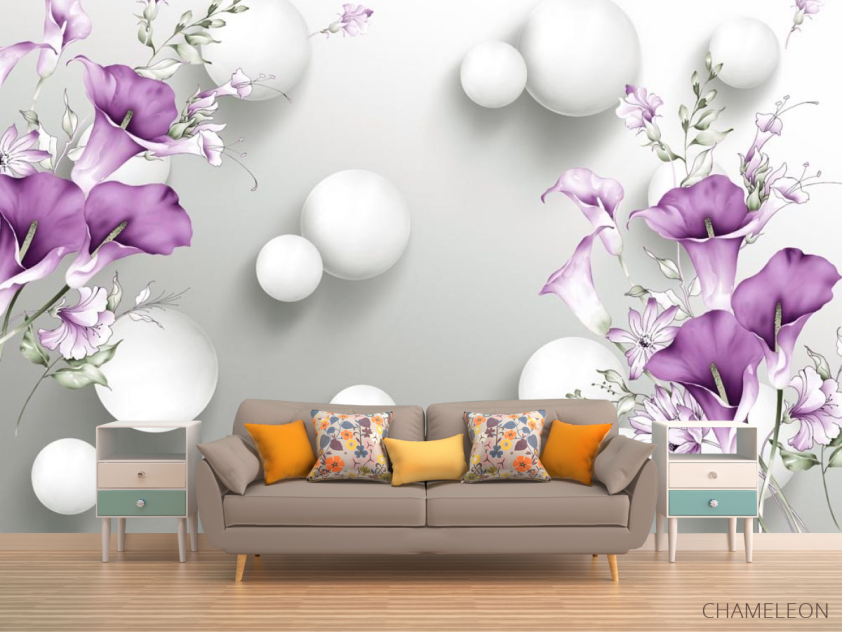 3д фотообои Шары - 1