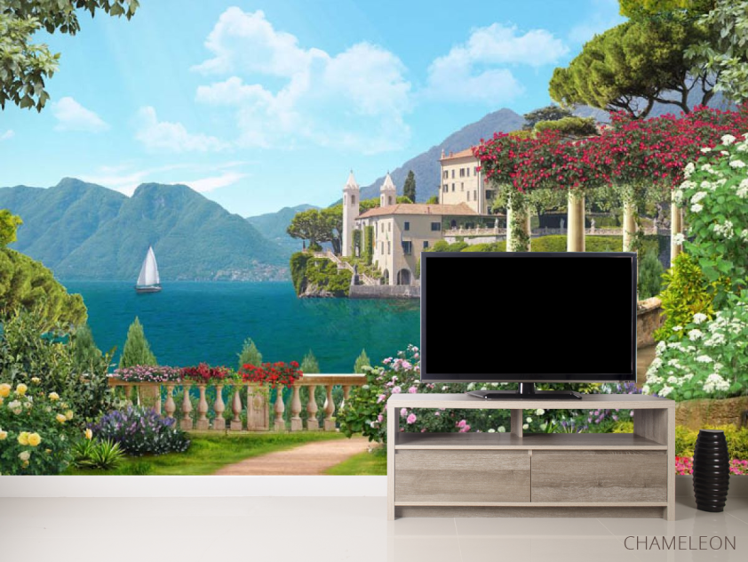 Фотообои Вид на комо - 2