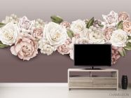 Фотообои Пионы и розы - 2