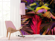 Фотошпалери яскраві листя - 4