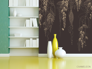 Фотошпалери Лайн арт гілки - 3