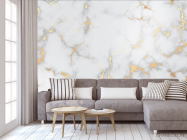 Фотообои Мрамор с золотыми прожилками - 3