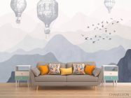 Фотообои Воздушные шары в скандинавском стиле - 1