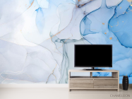 Фотообои Флюид голубой - 2