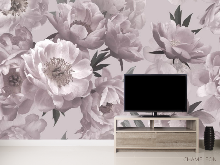 Фотообои Пудровые цветы - 2