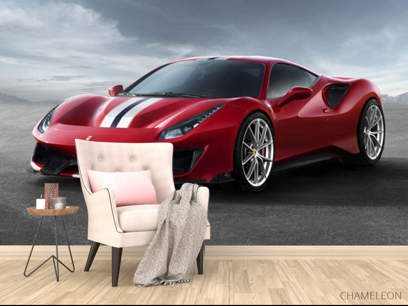 Фотообои красная ферари - 4