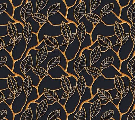 Фотошпалери золоті листя 3д Фотошпалери золоті листя 3д 32512