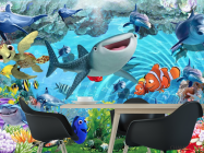 Фотошпалери 3Д підводний світ - 1