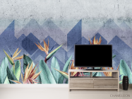 Фотообои Стрелиция дизайнерская - 2