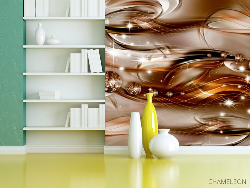 Фотошпалери Коричнева абстракція - 3