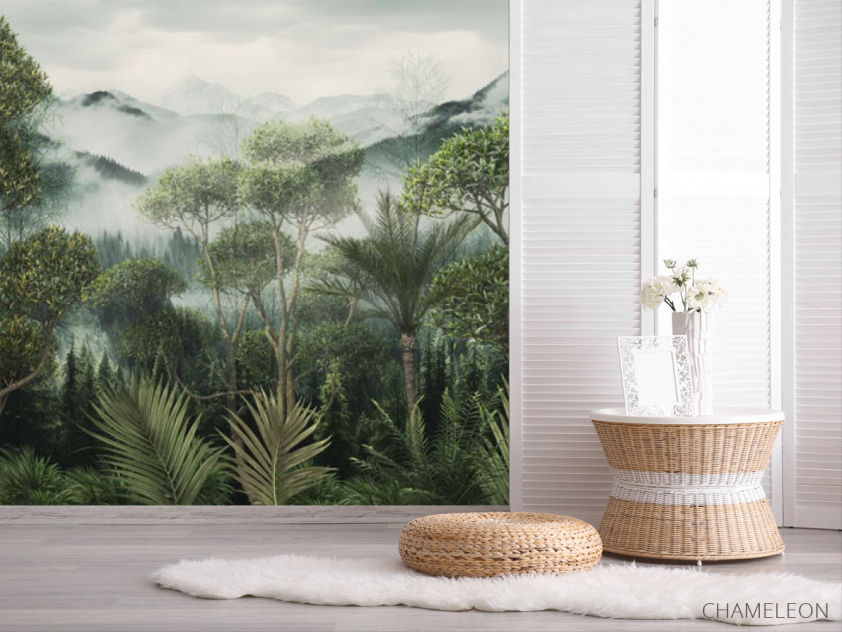 Фотошпалери туманні тропіки - 2