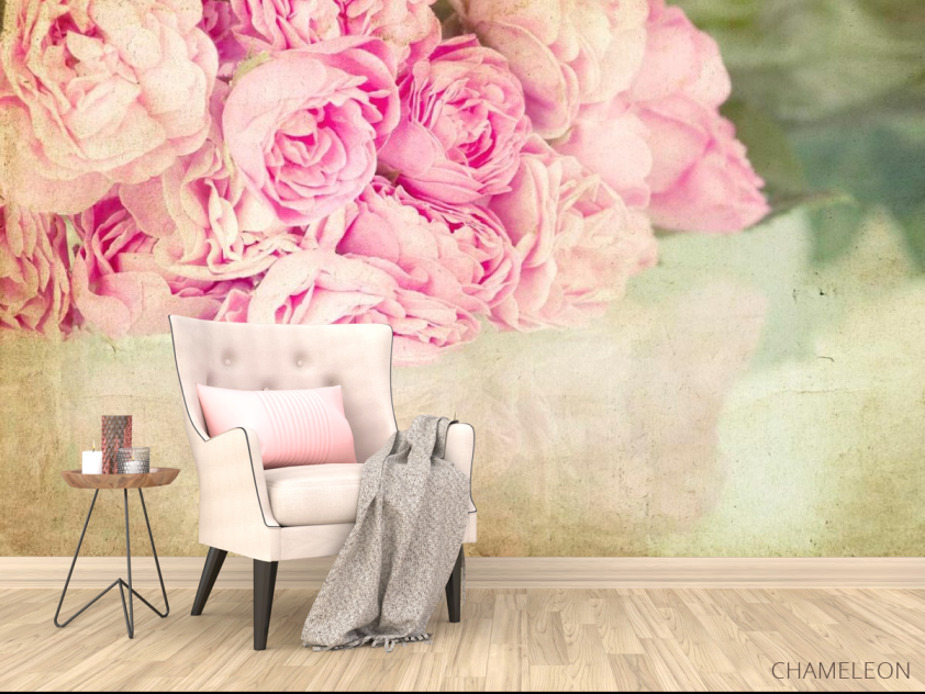 Фотообои Пионы бледно-розовые - 4