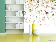 Фотошпалери акварельні квіти - 3