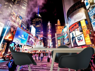 Фотошпалери Реклама, люди,ніч - 1