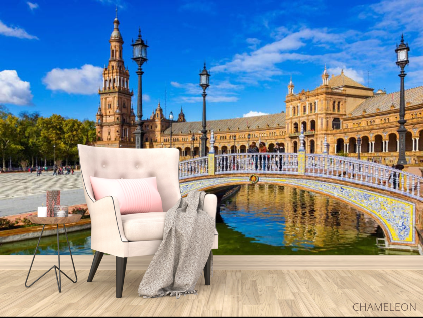 Фотообои Мостик в старом городе - 4