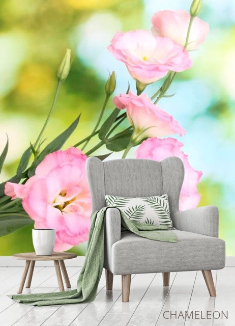 Фотообои Петуньи бледно-розовые - 3