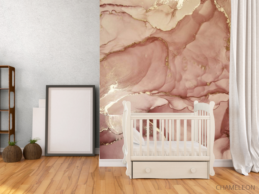 Фотообои Коричневый флюид - 2