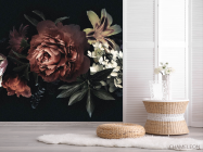 Фотошпалери Вінтажний темний букет - 2