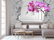 Фотообои 3D орхидея - 3