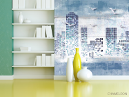 Фотошпалери дизайнерське місто - 3