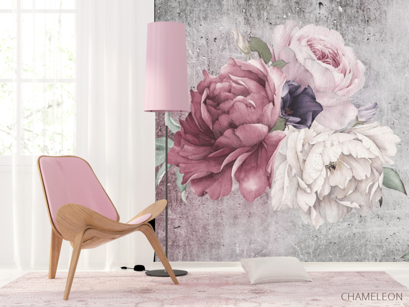 Фотошпалери Вінтажні півонії - 4