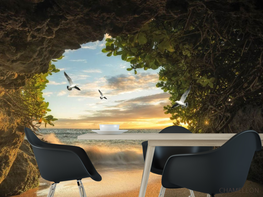 Фотошпалери Вид на море 3д - 1