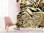 Фотошпалери Тигровий абстрактний принт - 4