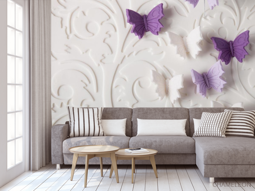 Фотооои объёмные бабочки - 3