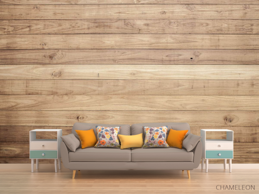 Фотообои Деревянная стенка - 1