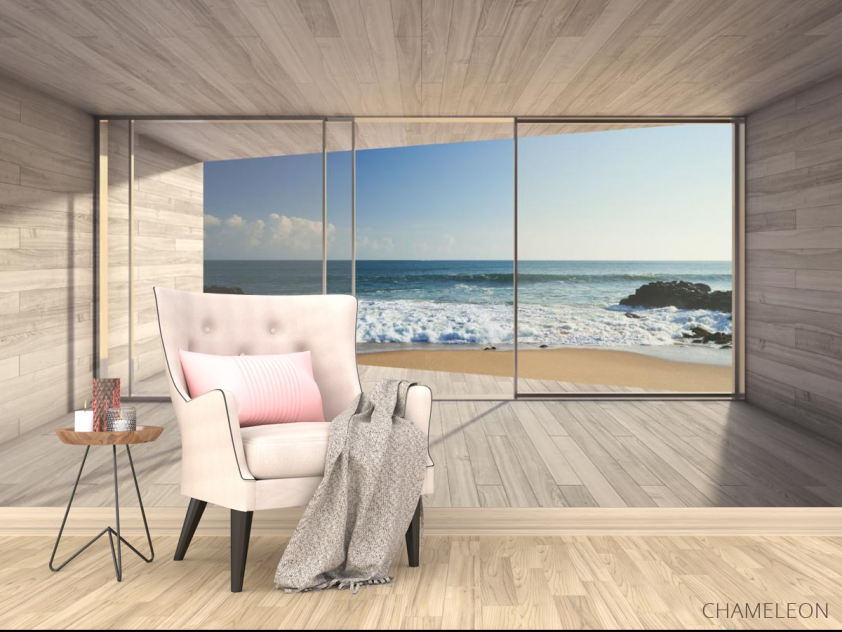 Фотообои Волны за окном - 4