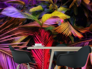 Фотошпалери яскраві листя - 1