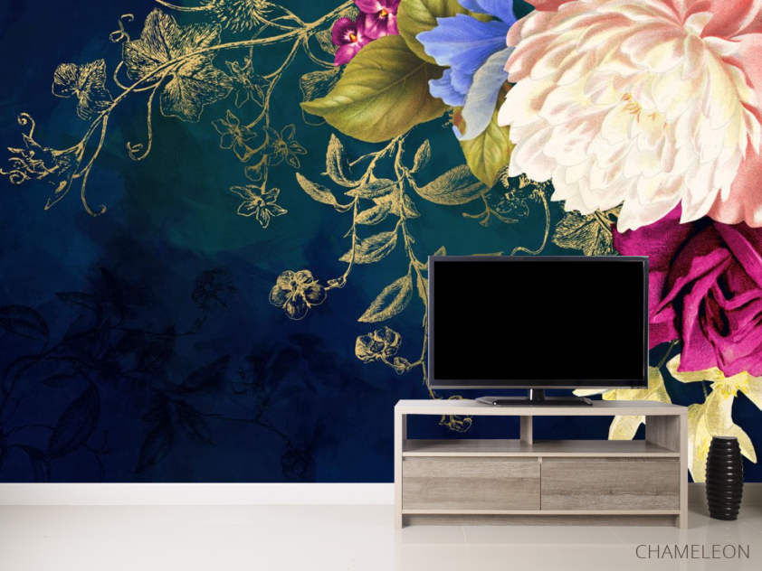 Фотообои Винтажные цветы - 2