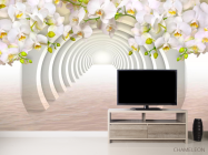 Фотообои Орхидеи 3д - 2