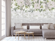 Фотообои Цветы с потолка - 3