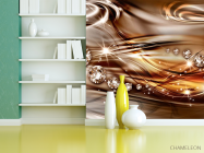 Фотошпалери коричнева Абстракція - 3