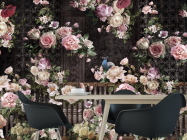 Фотошпалери 3д Троянди - 1