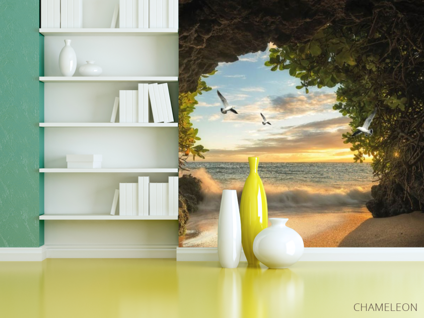 Фотошпалери Вид на море 3д - 3