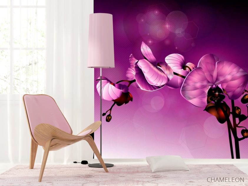 Фотообои Орхидеи фиолетовые - 4