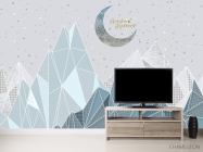 Фотообои Горы в скандинавском стиле - 2