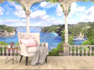 Фотообои Арки с пейзажом - 4