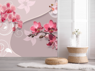 Фотошпалери Орхідеї 3д - 2