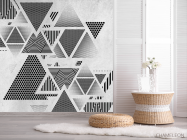 Фотошпалери Трикутники - 2